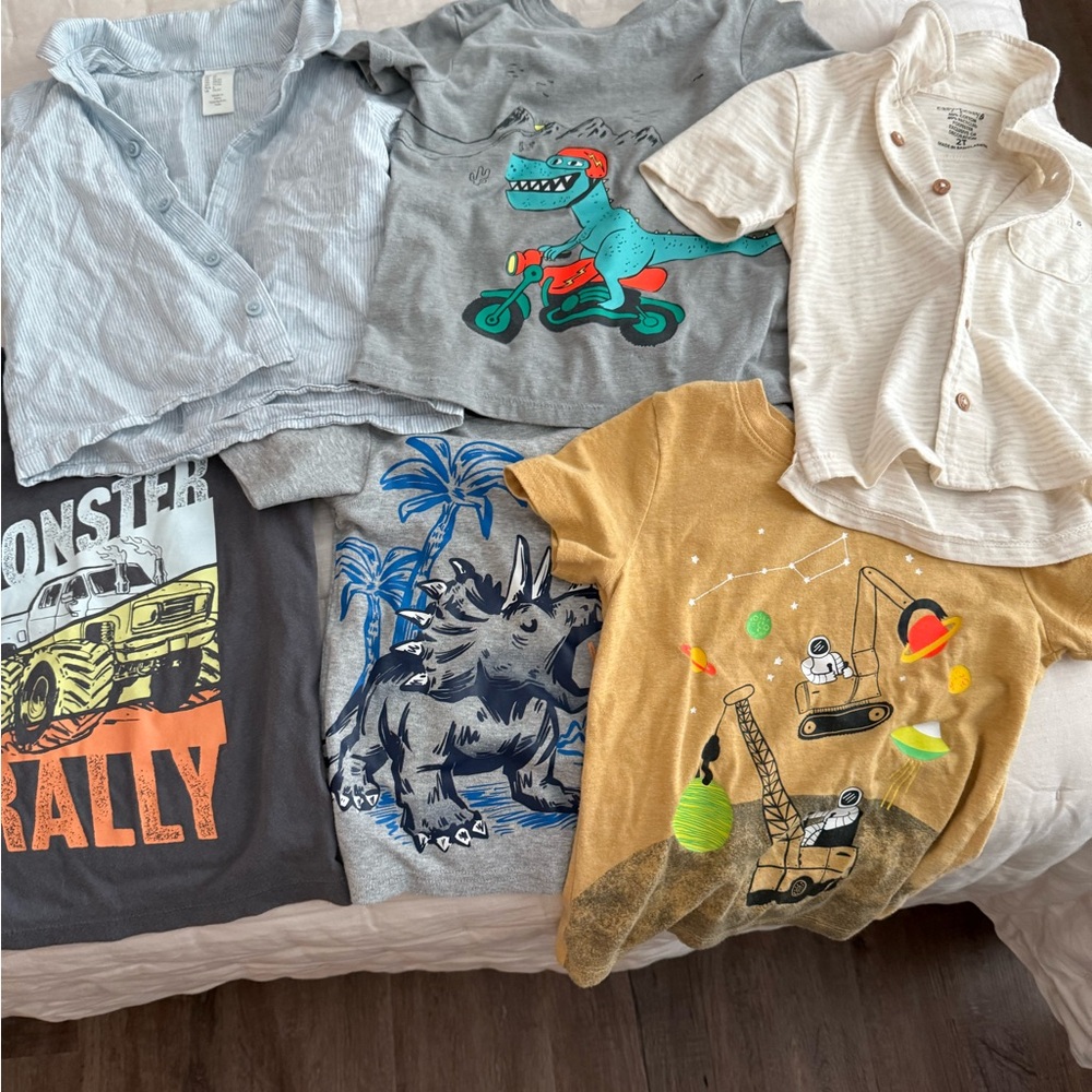 Boys shirts 2T and 3T bundle